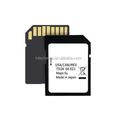 China Plastic Latest Version Navi Usa Can Mex Gps For Mazda Td2k 66 Memory Ez1 SD Card For Maps for sale