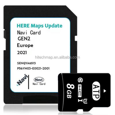 China Custom Cid Navigator Plastic Sd Gps Memory Card Navigation For 8Gb Tf Subaru Gen2 2021 for sale