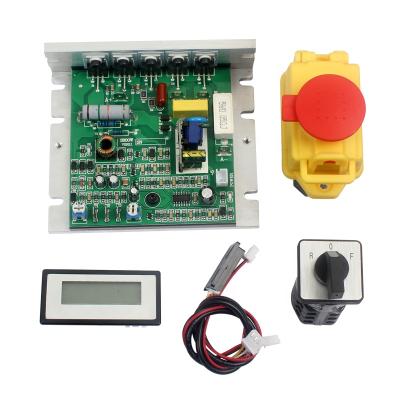 China 220V Digital Display Building Material Stores / Lathe Control Panel Assembly Control Board Set for sale