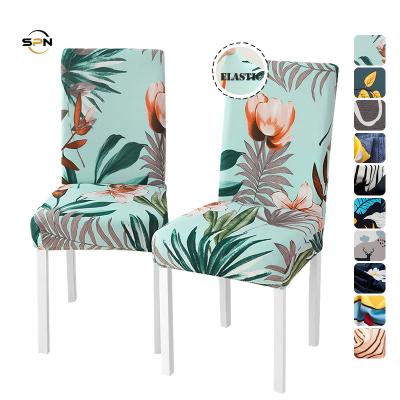 China Durable Pattern Designer The Cat Catches Printed Chair Cover Half Back Kids Chair Covers Printed Chair Cover for sale