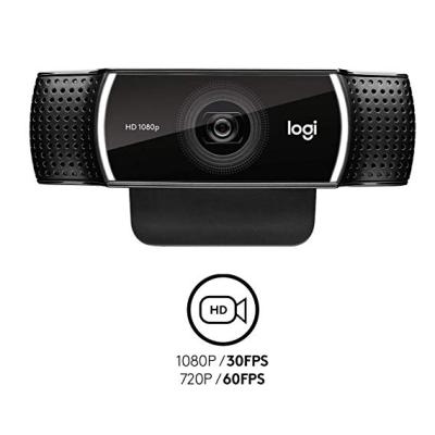 China 100% Original Wholesale Price In Stock Logitech C922 Webcam For Android Laptop TV Full 1080p HD Camera C922 for sale