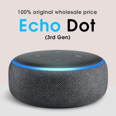 China 100% Original Wifi Wholesale Price In Stock Amazon Echo Dot (3rd Gen) Smart Speaker With Alexa Voice Assistant for sale