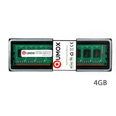 China CCE QUMOX 4GB RAM DDR3 1333MHz PC3-10600 (240 PIN) Marking DIMM-Speicher for sale