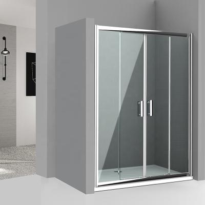 China Modern Straight Aluminum Shower Box Cheap Shower Doors Enclosure for sale