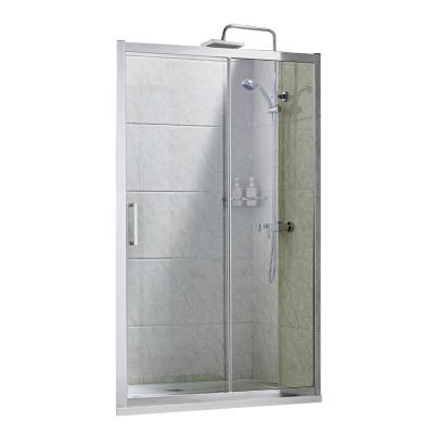 China Best Selling Modern Portable Chrome Frame Right Hand Shower Door Aluminum Enclosed Shower Rooms for sale