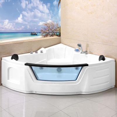 China New Design Bathtub Whirlpool Jacuzz Massage Freestanding Bathtubs Double Body Massage Small for sale