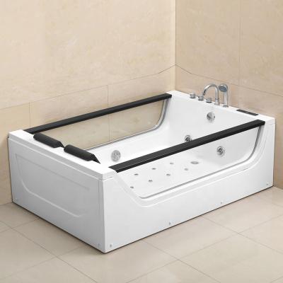 China White Body Massage 2 People Massage Whirlpool Bathtub Spa Bathtub Indoor Prices Jacuzz Massage Bathtub for sale