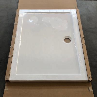 China High Quality Standard ABS Shower Base Modern European Square White Acrylic Bathroom Tray Different Size Available for sale