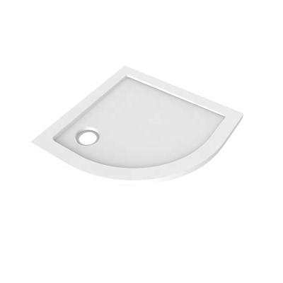 China Good Quality Morden Modern Family Acrylic Shower Tray Curved Shower Bases for Bathrooms for sale