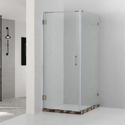 China Wholesale Modern Square Shower Enclosures Tempered Glass Door Frameless Shower Room For Bathroom for sale