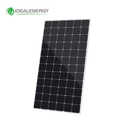 China 72cells hot sale flexible solar panel 365w 360w 370w 375w 380w, mono solar panel with battery for homes 156.75mmx156.75mm for sale