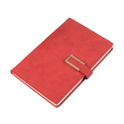 China Printed Hot Sale A5 Business Hand Register Vintage Notebook With Magnetic Buckle For Business for sale