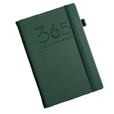 China Hardcover 2023 Personalized Custom Calendar Simple 365 Day Business Notebook Hand Register for sale