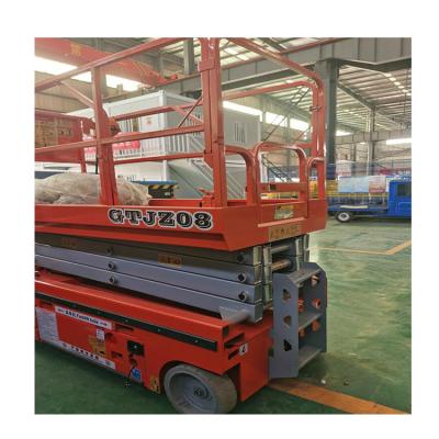 China Hotel Manufacturer Warehouse Hydraulic Goods Lift Self Propelled Scissor Lift Airil Platform for sale