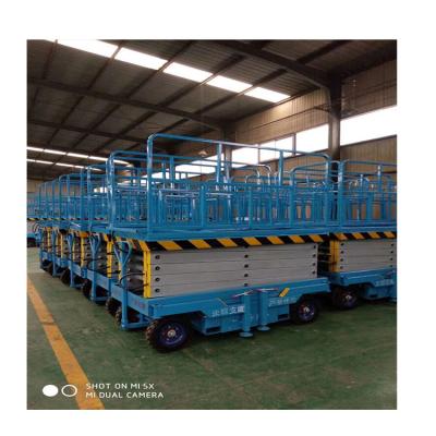 China Hotels factory supplier cargo platform lift mobile lifting platform for cargo transportation for sale