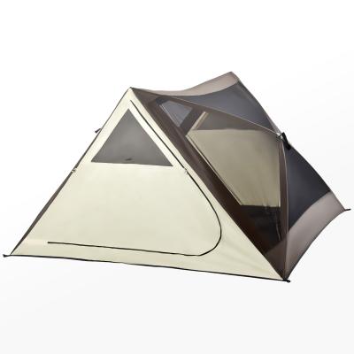 China Foldable 2 or 3 Person Pop Up Tent Automatic Instant Portable Beach Hut Tent with Carry Bag Camping Tent for sale