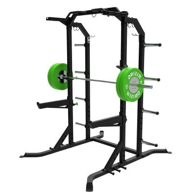 China Modern Wholesale Heavy Duty Fitness Weight Cage Wall Folding Wallmount Squat Rack for sale