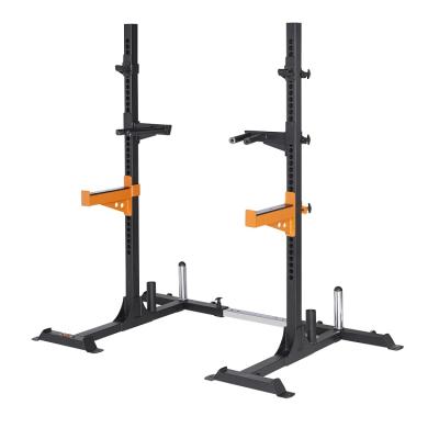 China Indoor Fitness Exercise Use Set Adjustable Press Bench And Bench Stand Gym Squat Equipment for sale