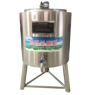 China Stainless Steel Pasteurization Mixer Tank Etc. Milk Liquid Pasteurization 100L With Agitator Ice Cream Mixer for sale