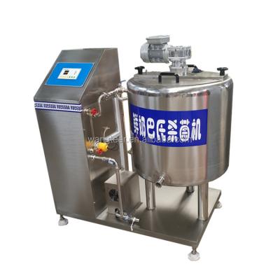 China Small Capacity Fruit Pasteurization Machine Price Egg Juice Pasteurizer Etc. Liquid Pasteurization 100L of milk for sale