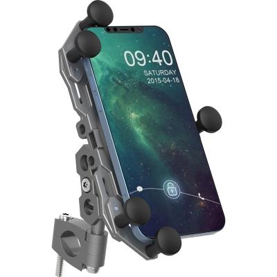 China Universal Mobile Adjustable Aluminum Mount Bicycle For Bike Phone Holder Cell Phone Outdoor Mount Holders for sale