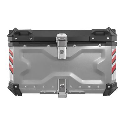 China Hot Sale 85L Motorcycles Accessories Waterproof Accessories Waterproof Motorcycle Box Top Aluminum for sale