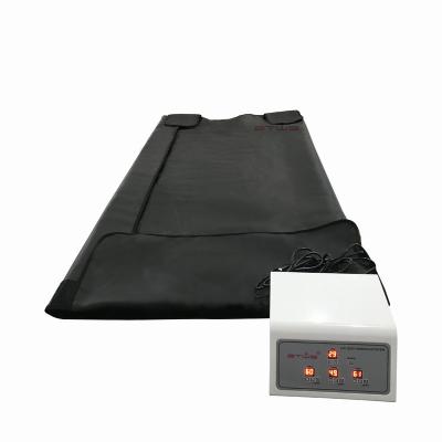 China Whitening 3 Zone Sauna Blanket Heating Beauty Steaming Blanket for Deep Cleansing Weight Loss and Detox for sale