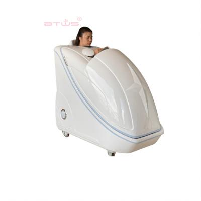 China Face Lift Guangzhou Factory Capsule Spa Far Infrared Capsule With Seated Slide for sale