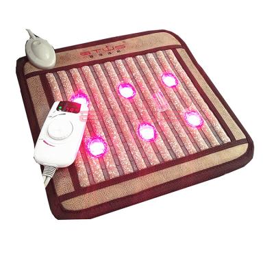 China Far Infrared Therapy Pad Heater Pad Energy Massage Cushion With Photon Light Negative Ion for sale