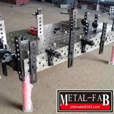 China Black Welding Oxide Finish 3D Table CE Certification for sale