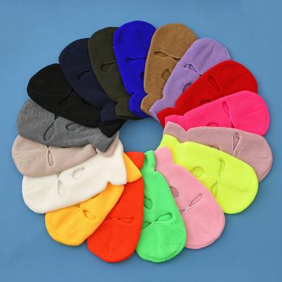 China Wholesale JOINT Men's Custom Ski Masks 3 Hole Balaclava Hat Outdoor Sport Face Cover Cap for sale