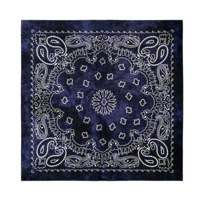 China Outdoor Activities in Wholesale Multi Colors 100% Cotton Face Scarf Tie Dye Running Soft Bandana from Anjie Manufacturer for sale