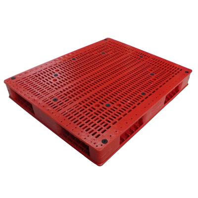 China Heavy Duty Plastic Hevy Duty Pallet HDPE Double Faced Pallet Price 1200x1000mm for sale