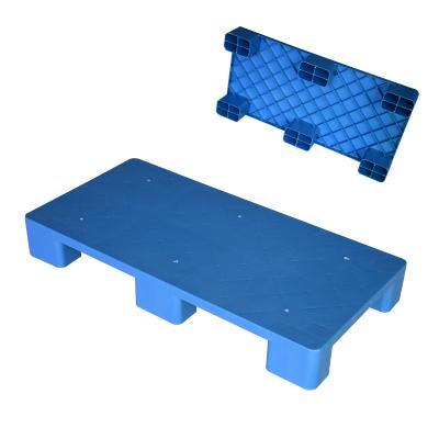 China Single Faced 6 Feet Recyclable Durable Blue Plastic Pallet Prizes Made In China for sale