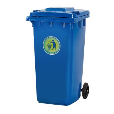 China Sustainable Bin 240 Litr Garbage Bucket Color Bins Outdoor for sale