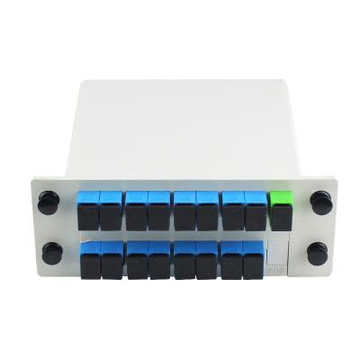 China FTTH GPON EPON LGX Box Fiber PLC Splitter 1x16 With SC APC UPC Connector for sale