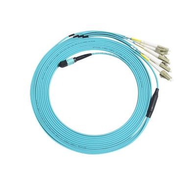 Κίνα 1-30 μέτρο MTP/MPO στο καλώδιο 3.0mm ινών LC καλώδιο οπτικών ινών ανεμιστήρων έξω προς πώληση