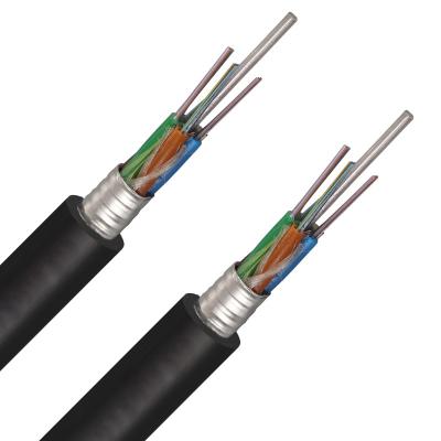 China El gel de GYTA G652D llenó la cinta de aluminio enterrada directa del cable de fribra óptica acorazada en venta