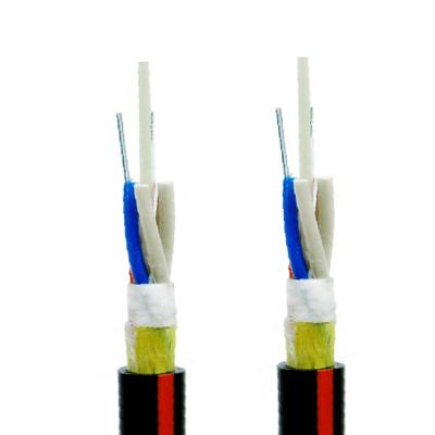 China PE/EN la chaqueta G652D todo el cable de fribra óptica autosuficiente dieléctrico 48core en venta