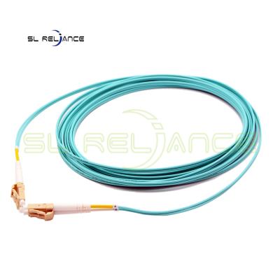 Cina 3.0mm Om4 Lc al cavo di toppa duplex della fibra del cavo della toppa della fibra di Lc per FTTH in vendita