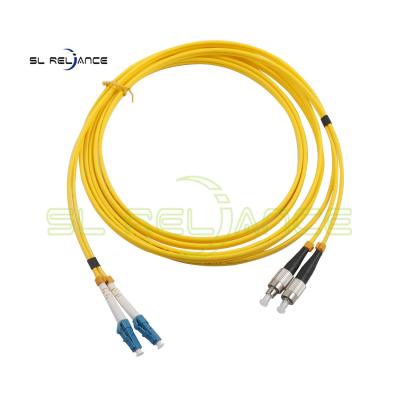 Chine LC/UPC- corde de correction optique DUPLEX de fibre du SM G.652D de FC/UPC 3.0mm*2 à vendre