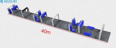 Chine 15 pinceaux automatique de la machine à laver les voitures de longueur 40000 mm à vendre