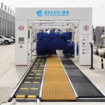 China Automatic Tunnel Type Belt Car Wash Equipment With Whatsapp Contact 8617765180874 for sale