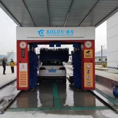 China 5 borstels Rollover Autoverwasmachine met warmluchtblazer Te koop