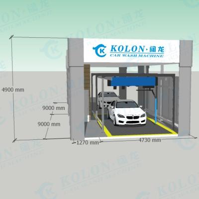 China KOLON 380V 24.5kW Lavadora de automóviles sin contacto ajustable de presión con función de lavado a alta presión en venta