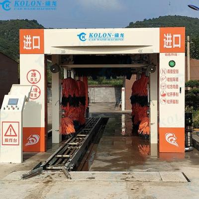 Chine 0.7Kwh/Consommation d'énergie de la voiture 80L Consommation d'eau Machine automatique de lavage de voiture en tunnel à vendre