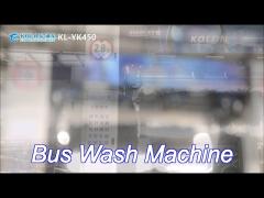 roll over 5 brushes automatic bus washing machine blower fixed kl-yk450 auto bus washer
