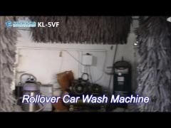 5 brushes automatic rollover car wash machine blower fixed for car