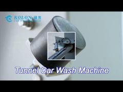 15 brushes automatic tunnel car wash machine length 40000mm