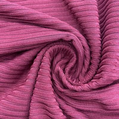 China China factory cheap price stretch knitting 95 polyester 5 spandex rib knit fabric for sale